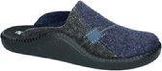 Westland -Heren -  blauw donker - pantoffel/slippers - maat 44