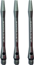 ABC Darts - Dart Shafts - Aluminium Titanium Look - Medium - 3 sets (9 stuks)