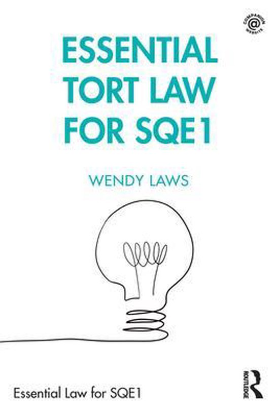 Essential Law for SQE1 - Essential Tort Law for SQE1 - cover