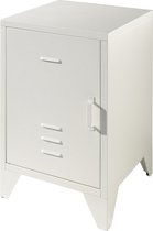 Nachttafel mat wit