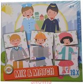 Mix & Match kaartspel Beroepen