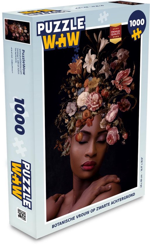 Puzzle Bouquet - Femme - Maquillage - Puzzle - Puzzle 1000 pièces adultes |  bol.com