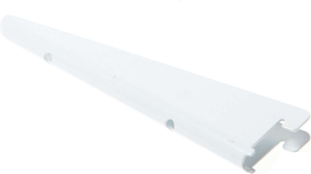 Element drager dubbel wit 17 cm 1-haak 10202-00010