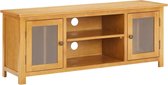 Tv meubel 120x35x48 cm massief eikenhout