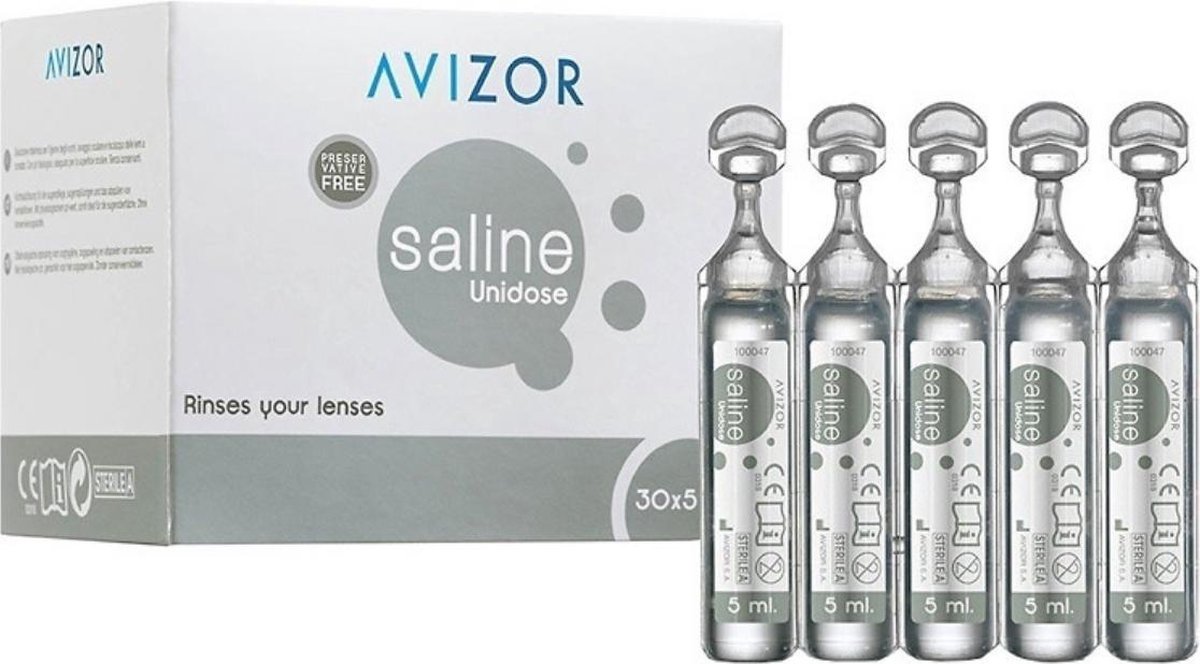 Goedkoopste Avizor Unidose Saline [30x5ml] - Lenzenvloeistof