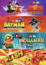 Lego DC Super Heroes - Shazam! : Monstres et magie + Batman : Un histoire de famille + Aquaman: Rage of Atlantis + The Flash