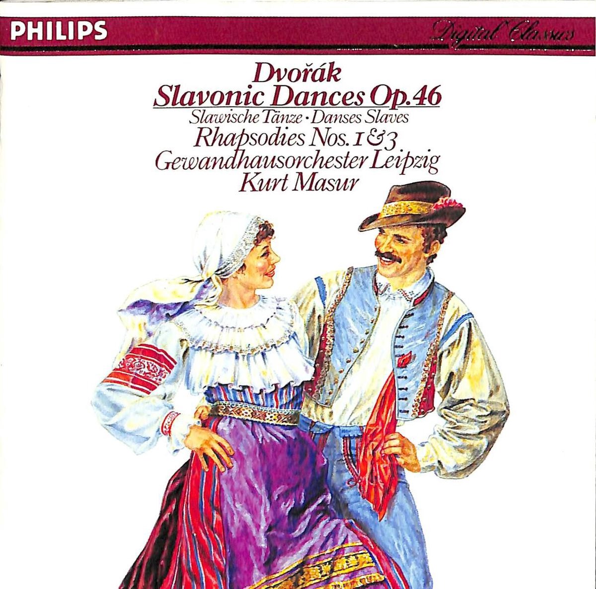 Slavonic Dances Op.46, Rhapsodies Nos. 1&3