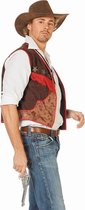 Cowboyvest wasleder Maat 60