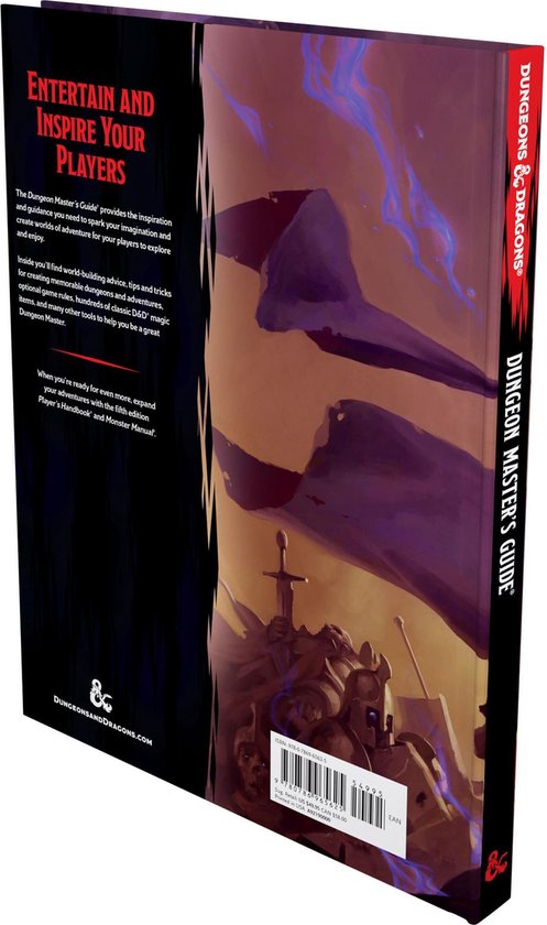 Dungeons and Dragons Dungeon Master's Guide 5th Edition - RPG - Wizards of the Coast