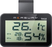 Hygrometer thermometer voor het terrarium, digitale thermohygrometer, hygrometer terrarium, terrarium thermometer, TH10