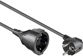 Allteq - Verlengkabel - Zwart - 3 meter