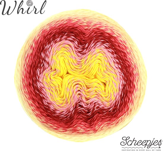 Scheepjes Whirl 1000m - Lemon Cassis Cream