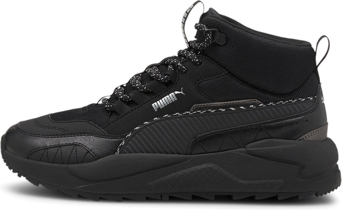 Puma x ray 2 square mid wtr sneakers zwart heren