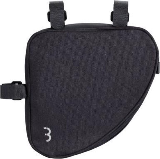 BBB Cycling LockPack Frametas Fiets - Lichtgewicht Fietsslot Tasje - Racefiets Tas - Zwart - 0.75 L - BSB-24