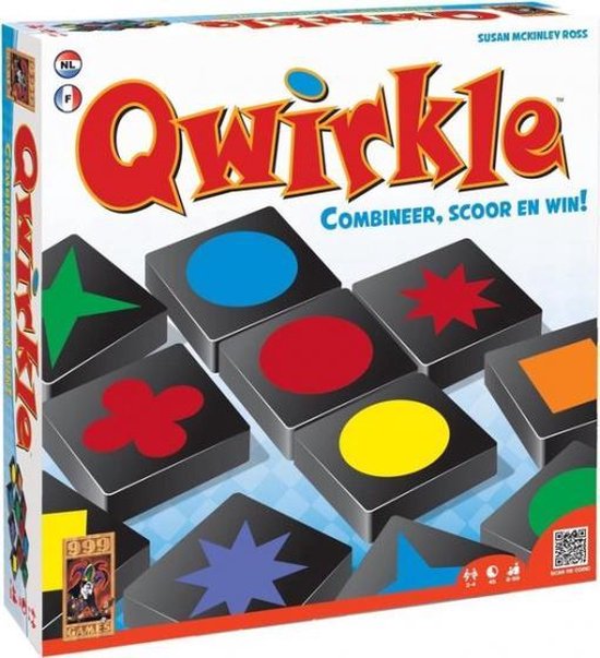 Afbeelding van het spel gezelschapsspel Qwirkle 110-delig