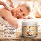kokosolie 500g, 100% puur natuurlijke lichaamsboter - rijk aan mineralen & vitamines voor intensieve huidverzorging - massage - wellness - cosmetica - ontspanning - anti-rimpels