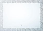 Beliani NEXON - Wandspiegel - transparant - glas