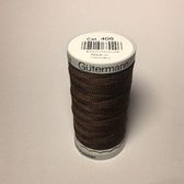 Gutermann alles naaigaren bruin - 406 - 5 klosjes van 50 meter - polyester garen