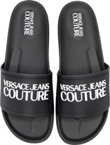 Versace Jeans Couture Fondo Slide Heren Slippers - Zwart - Maat 45