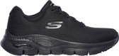Skechers Arch Fit Lage Sneakers - Maat 39 - Black