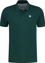 North Sails North Sails Organic Piqué Polo  Poloshirt - Mannen - donker groen