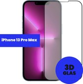 Apple iPhone 13 Pro Max 3D Screenprotectie  | iPhone 13 Pro Max 3D Temperred Glass | Screensaver | Beschermglas voor de iPhone 13 Pro Max| Gehard Glas