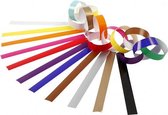 Glanspapier stroken 400 stuks 1,5 x 16 cm multicolor