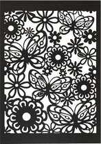 patroonkarton 10,5 x 14,8 cm 10 stuks zwart