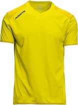 Masita | Sportshirt Heren & Dames - Korte Mouw - Avanti - QuickDry Technologie - YELLOW - 128