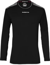 Masita | Sportshirt Sevilla Lange Mouw - Ademend - Vochtregulerend - Licht - Stevig - BLACK/WHITE - 152