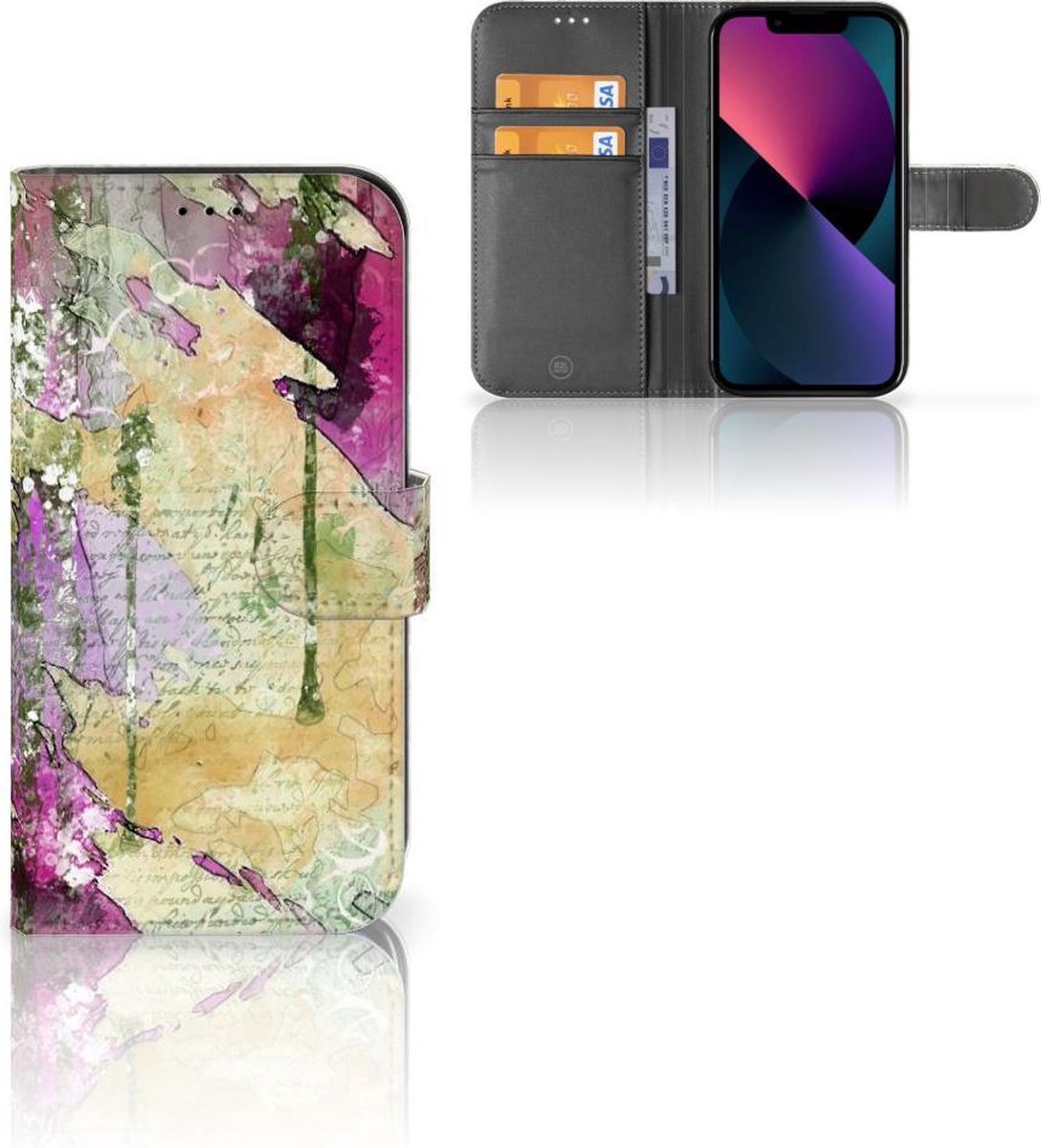 Hoesje Apple iPhone 13 Letter Painting