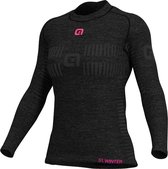 Ale Dames Base Layer Lange Mouwen Wool - Grijs - XXS - Valt klein