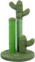 Premic® Krabpaal - Cactus Krabpaal voor katten - Kattenspeeltjes - Anti-slip - Groen