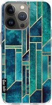 Casetastic Apple iPhone 13 Pro Hoesje - Softcover Hoesje met Design - Blue Skies Print