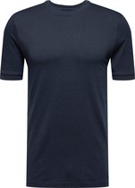 WE Fashion Heren slim fit T-shirt