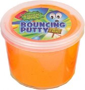 kneeddeeg Bouncy Putty King junior 35 gram oranje