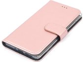 TPU boekmodel voor Xperia XZ2  - Rose Gold