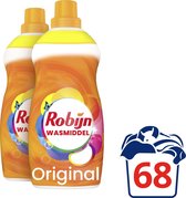 Robijn Klein & Krachtig Classics Color Vloeibaar Wasmiddel - 2 stuks