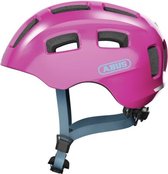 Fietshelm ABUS YOUN-I 2.0 sparkling pink S - 48-54 cm - pink - Geschikt voor gebruik op elektrische fietsen - stadsfietsen - 240 g
