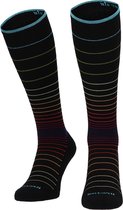 Sockwell Circulator Dames Compressiekousen Klasse 1 Black Stripe | Zwart | 32% Merinowol | Maat M/L | SW1W.901