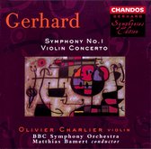 Olivier Charlier, BBC Symphony Orchestra, Matthias Bamert - Gerhard: Symphony No. 1 (CD)