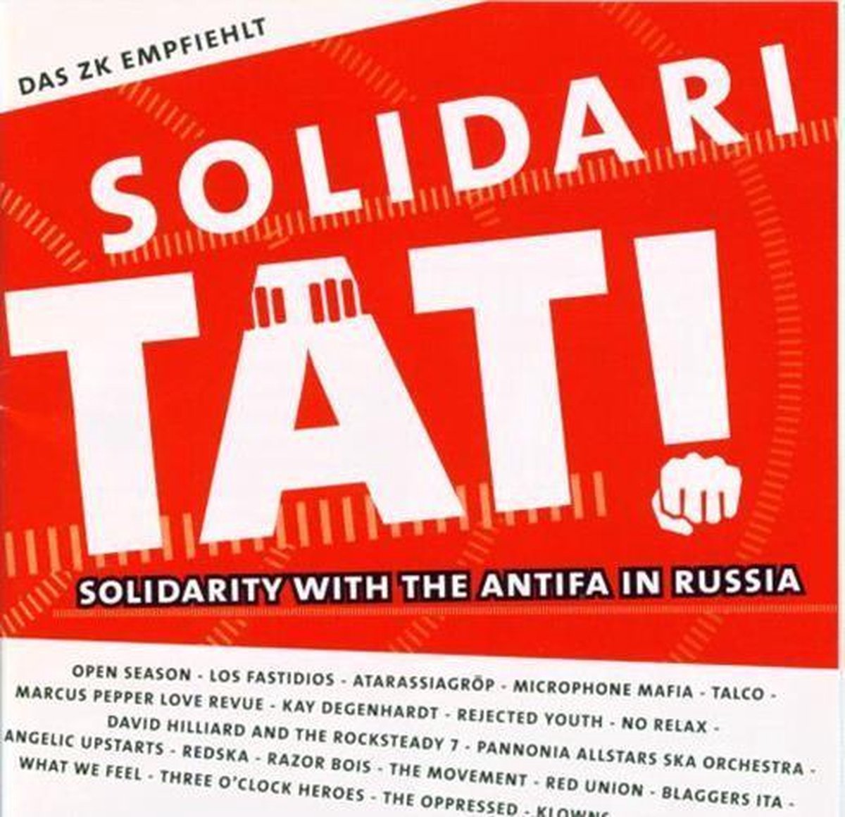 Various Artists - SolidariTAT! Solidarity With The Antifa In Russia (CD)