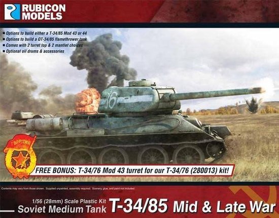 Afbeelding van het spel T-34/85 - Mid & Late War