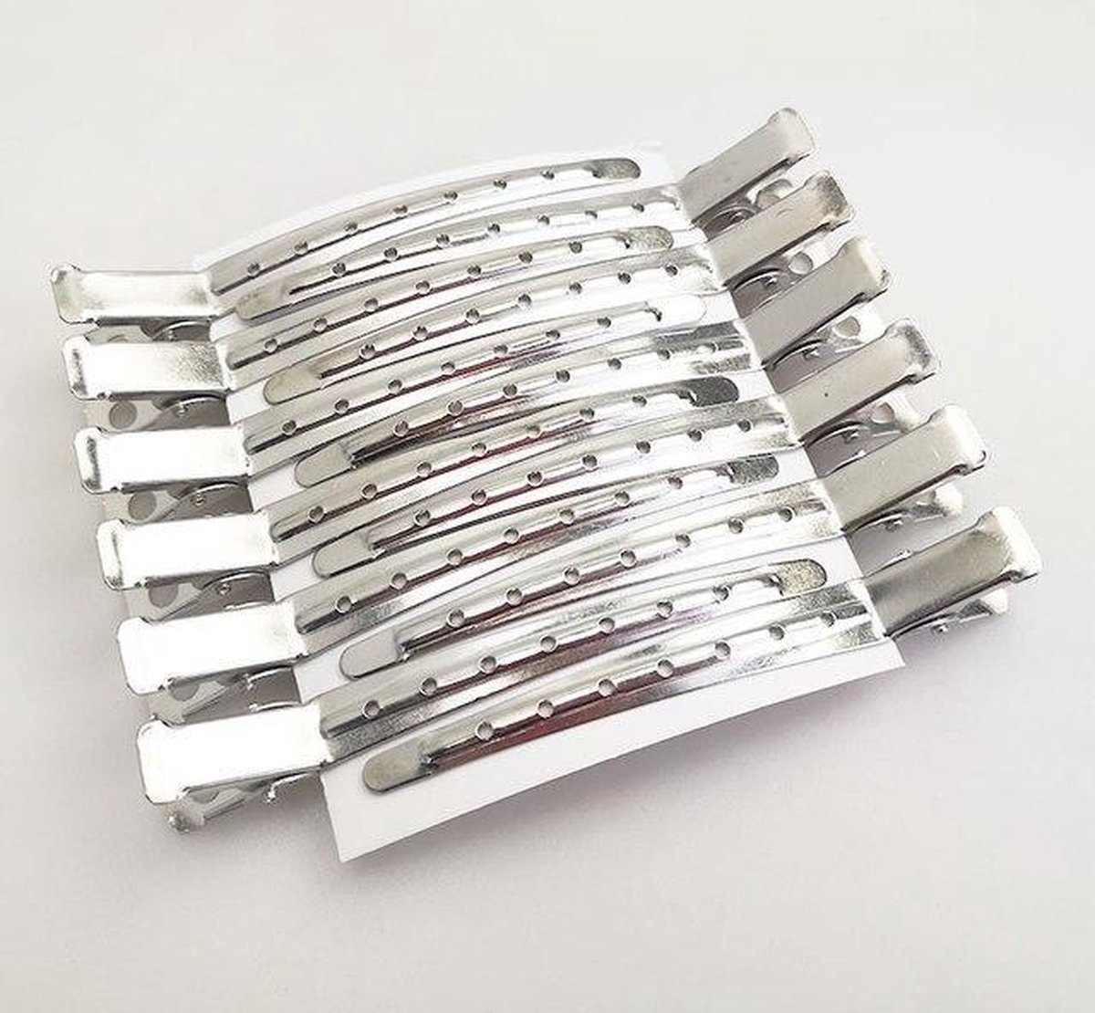 HairCare - Metalen haarklem - haarclip - 85 mm - Haarclips - 24 stuks - Kapper