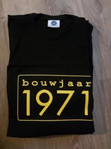 T-shirt met jaar 1971 XL ( cadeau tip )
