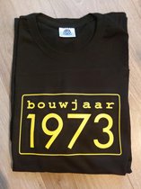 T-shirt met jaar 1973 XL ( cadeau tip )