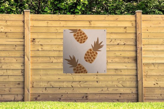 Toile de jardin Summer - Ananas - Fruit - 100x100 cm