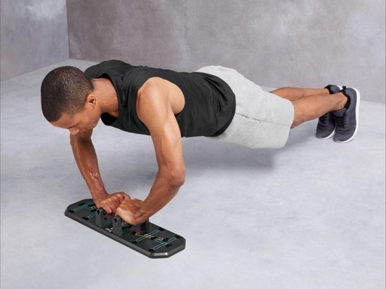 Berleng Push Up Board - 36-in-1 opvouwbare push-up fitnessstandaard voor draagbare krachttraining. Robuuste, stabiele uitrusting voor thuisgymnastiek training voor mannen en vrouwen