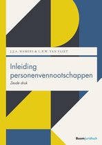 Samenvatting Boom Juridische studieboeken  -   Inleiding personenvennootschappen, ISBN: 9789462909168  Inleiding Ondernemings- En Faillissementsrecht