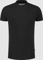 Ballin Amsterdam -  Heren Slim Fit   T-shirt  - Zwart - Maat S